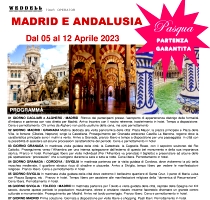 2023 - Pasqua Madrid e Andalusia